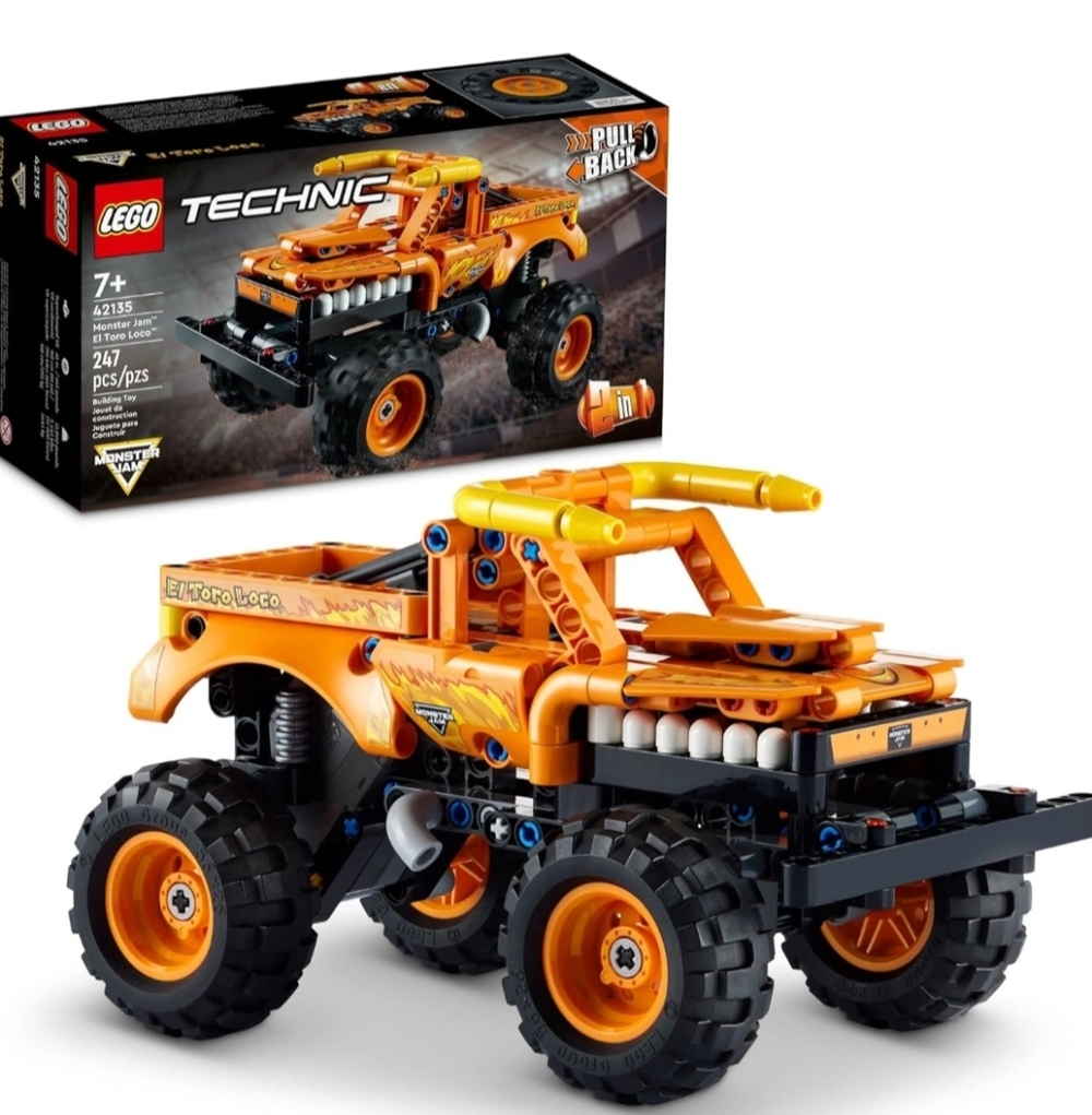 LEGO Technic Monster Jam El Toro Loco 2 in 1 Truck To Car. Factory Sealed 7+